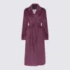 Twinset Classic Coat In Purple