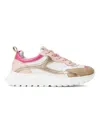 Twinset Colour-block Sneakers In White