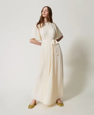Twinset Combinaison En Crêpe Georgette In Metallic