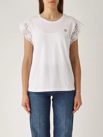 Twinset Cotone T-shirt In White