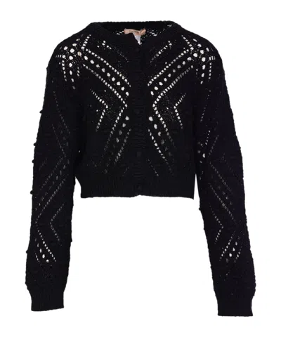 TWINSET COTTON-BLEND CARDIGAN