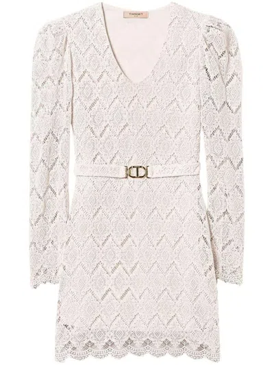 Twinset Cotton Mini Dress