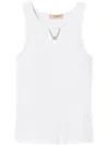 Twinset Twin-set Top In White