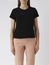 Twinset Oval-t Cotton T-shirt In Nero