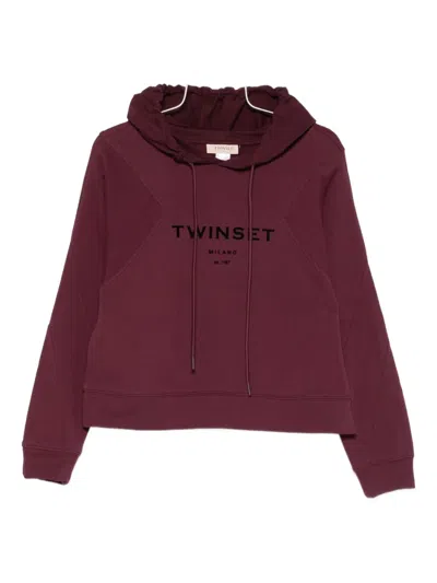 Twinset Cotton Tracksuit In Multi
