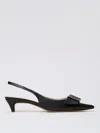 Twinset Twin-set Sling Back Pump In Black