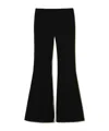 Twinset Flared Trousers In Black