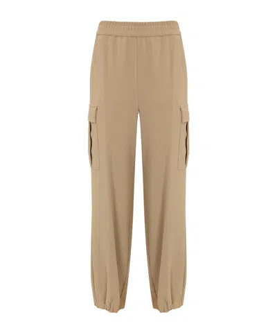 Twinset Crepe Cargo Pants