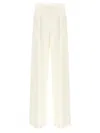 Twinset Crêpe Pants In Neutral