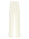 Twinset Crêpe Pants In White
