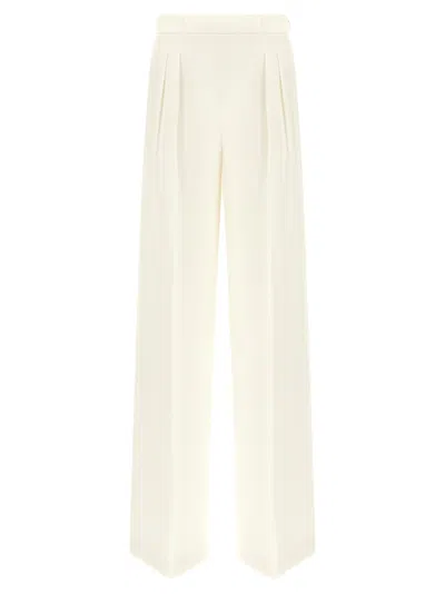 Twinset Crêpe Pants In Neutral
