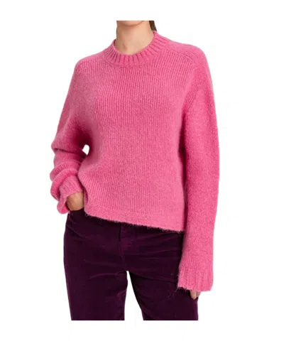 Twinset Crew-neck Sweater In Pink