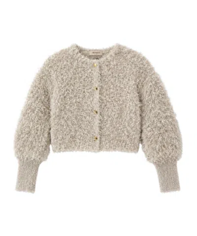 Twinset Crew-neck Long-sleeve Knit Top In Neutral