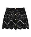 Twinset Twin-set Black Cotton Clothing Skirts