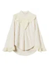 Twinset Twin-set Snow White Wool Sweater In Neutral