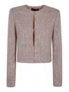Twinset Chaqueta Casual - Blanco In Blanco