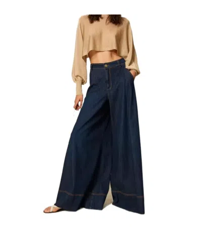 Twinset Cropped Jumper With Lurex In Black