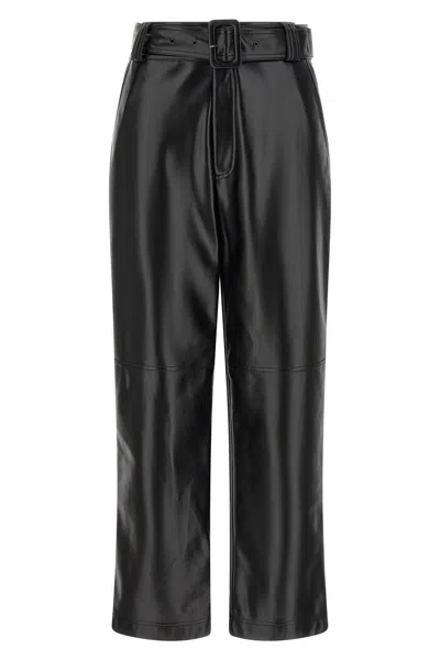 Twinset Cropped Pants In Black