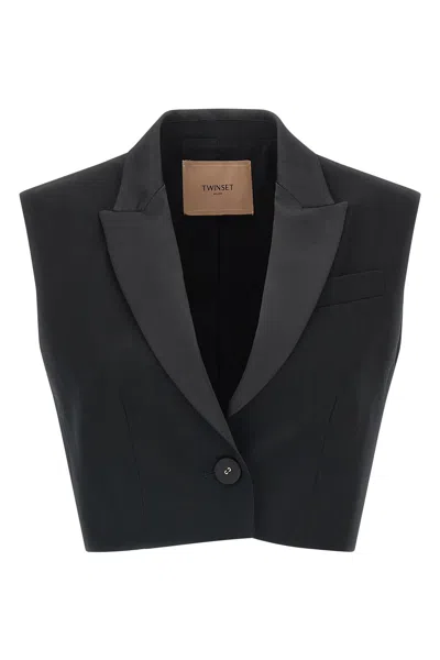 Twinset Cropped Vest