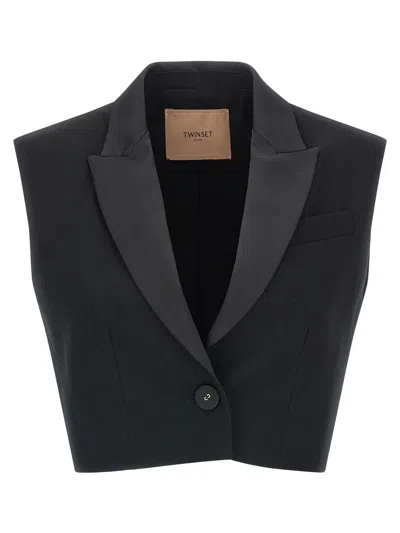 TWINSET TWINSET CROPPED VEST