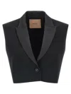 Twinset Single-button Jacket In Black
