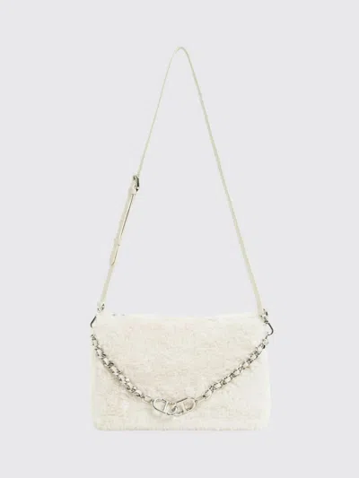 Twinset Crossbody Bag  Woman Color Pearl In White