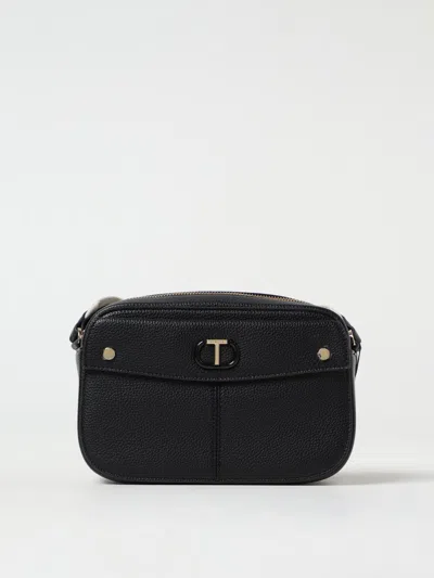 Twinset Crossbody Bags  Woman Color Black