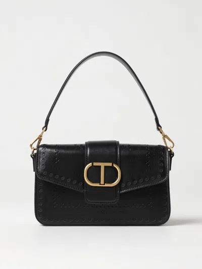 Twinset Crossbody Bags  Woman Color Black
