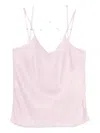 Twinset Crossover-strap Tank Top In Neutral