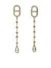 Twinset Crystal-embellished Earrings In Gold