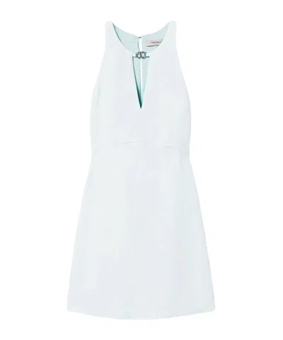 TWINSET TWINSET KEYHOLE A-LINE DRESS