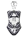 Twinset Cut-out Halterneck Swimsuit