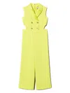 Twinset Cut-out Jumpsuit In Yellow