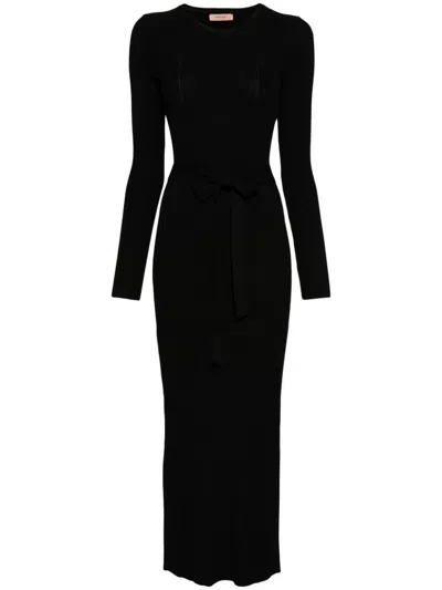 TWINSET CUT-OUT MAXI DRESS