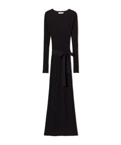 Twinset Cut-out Maxi Dress In Animal Print