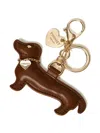 Twinset Dachshund Keyring In Brown