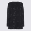 Twinset Black Jacket Frontal Buttons Closure In Black