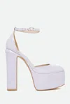 Twinset Décolleté Platform Lilla In As Shown In The Picture
