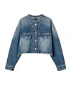 Twinset Denim Jacket In Blue