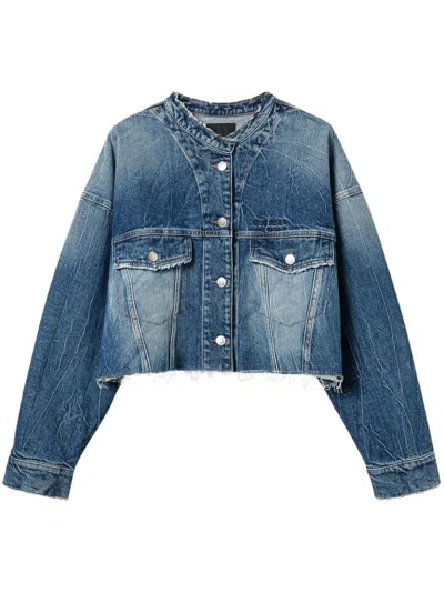 Twinset Denim Jacket In Blue
