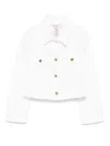 Twinset Denim Jacket In White