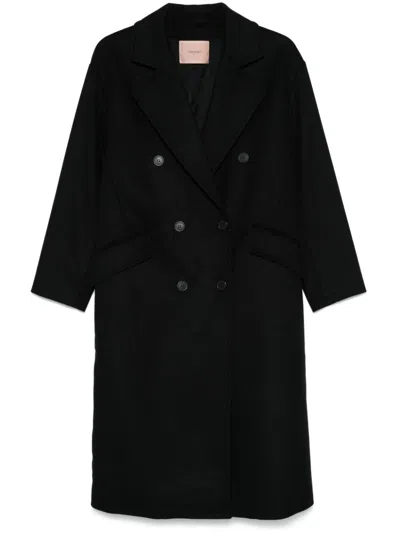 TWINSET DOUBLE-BREASTED COAT