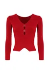 Twinset Top  Woman Color Red In Rosso Veneziano