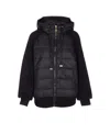 Twinset Down Jacket In Black