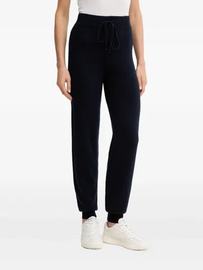 Twinset Drawstring Trousers In Blue