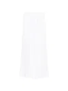 Twinset Drawstring Trousers In White