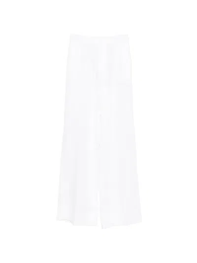 Twinset Drawstring Trousers In White