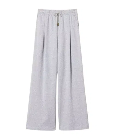 Twinset Drawstring Trousers In Purple