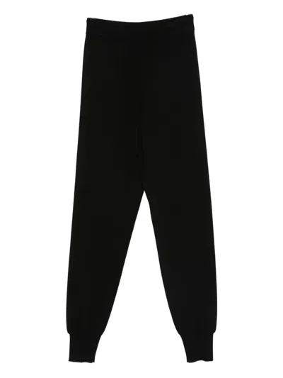 Twinset Drawstring-waist Pants In Black