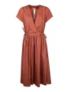 Twinset Tie-detail Wrap Dress